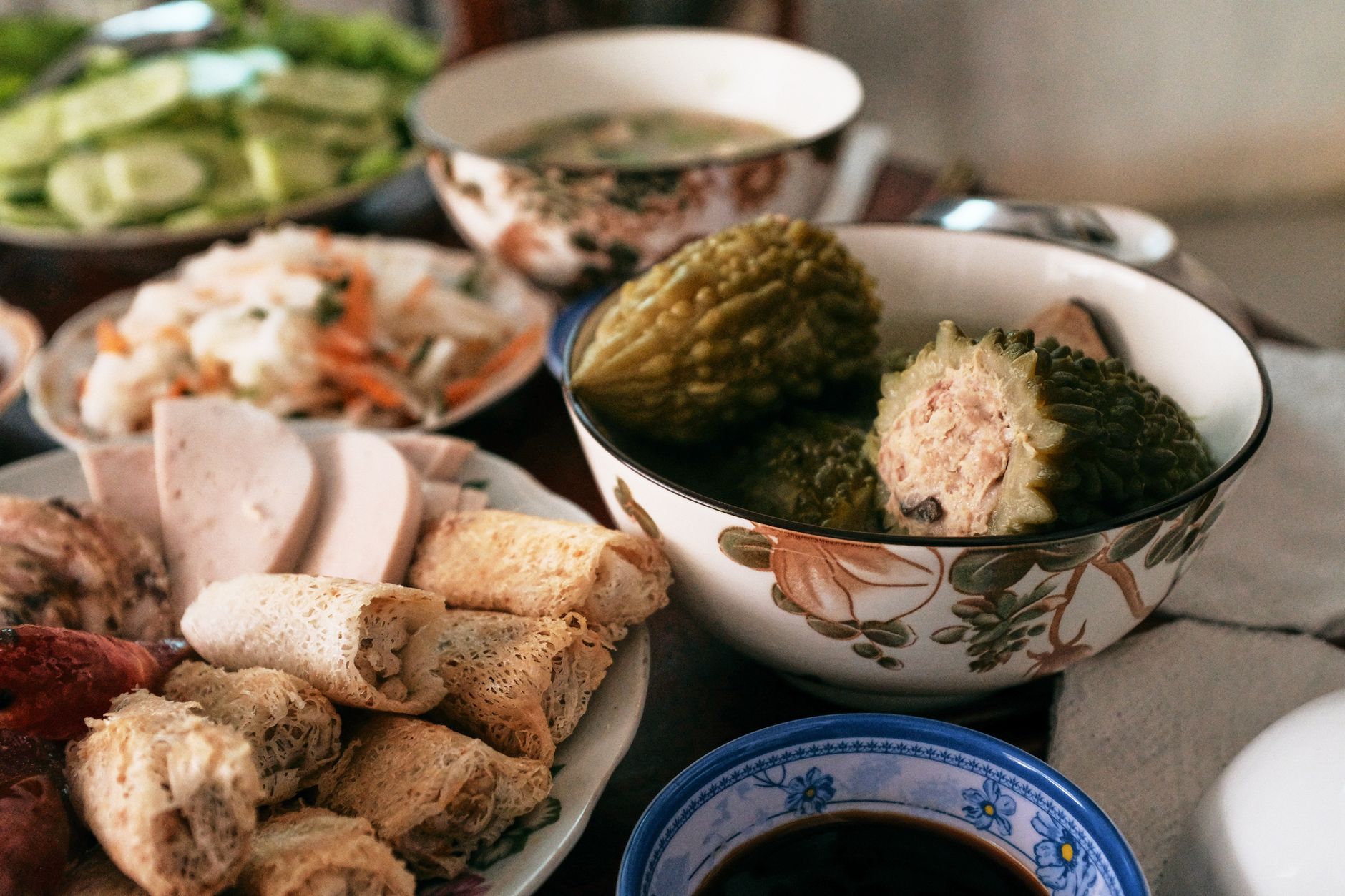 Cuc Gach Quan dish