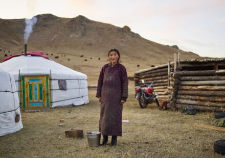 Ger Camp Kitchen