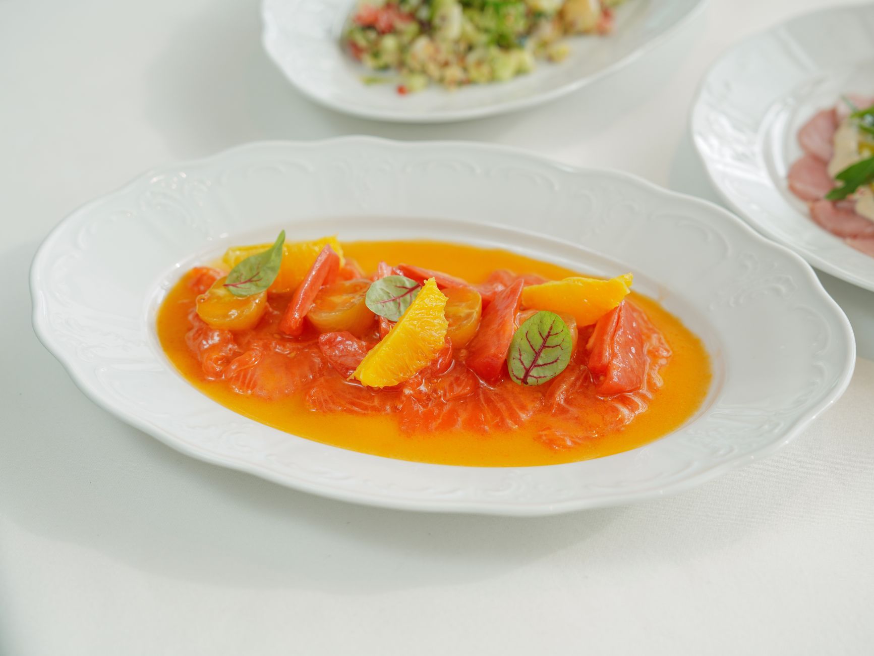 Huset signature dish plated