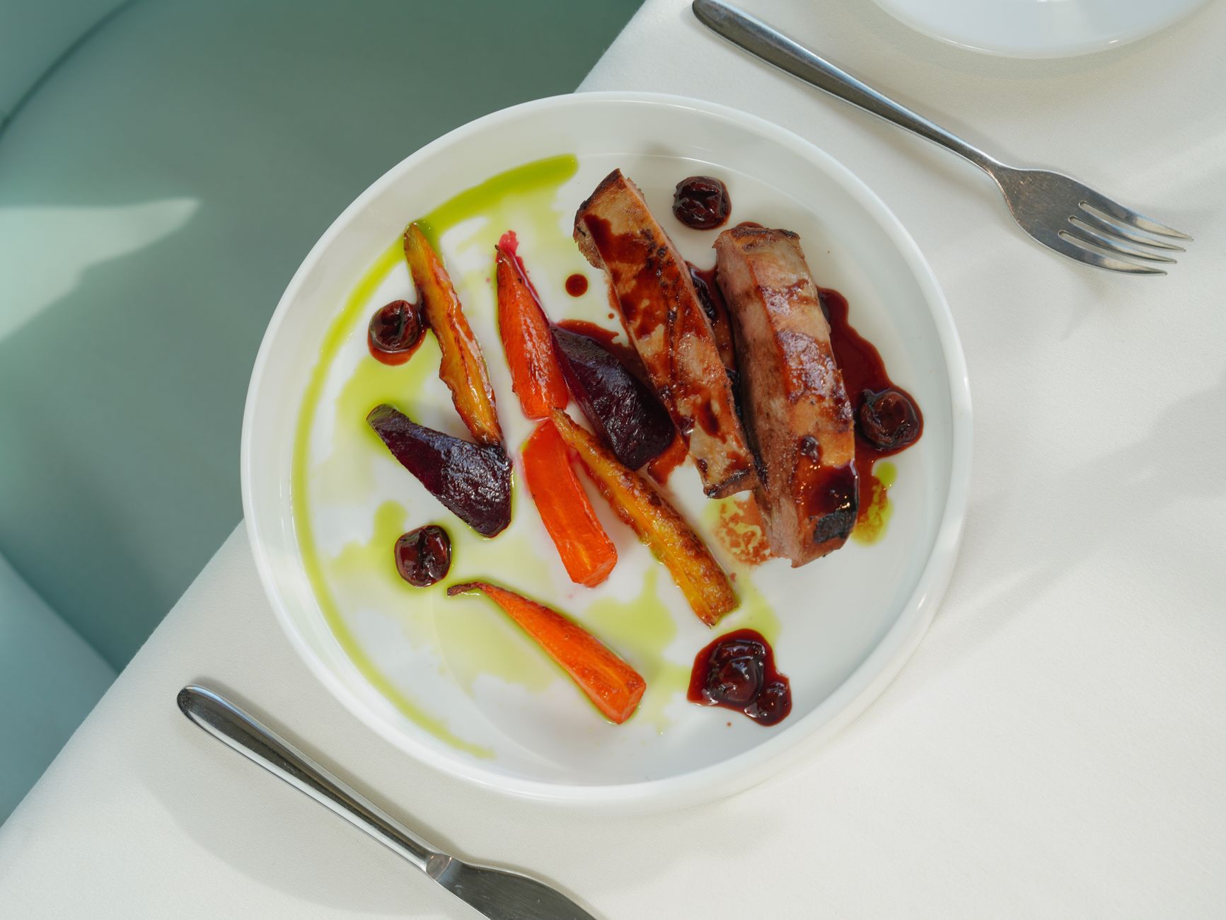 OX signature dish plated
