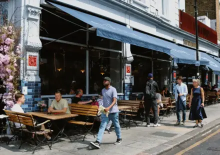 Cafe London Bridge - Kuliner Eropa