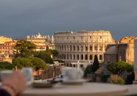 Cafe Rome Italy - Kuliner Eropa