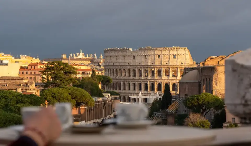 Cafe Rome Italy - Kuliner Eropa