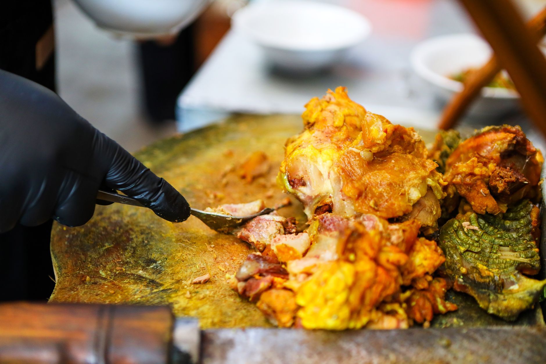 Babi Guling at Warung Babi Guling Ibu Oka Bali Indonesia hidden gem Balinese Heritage Food